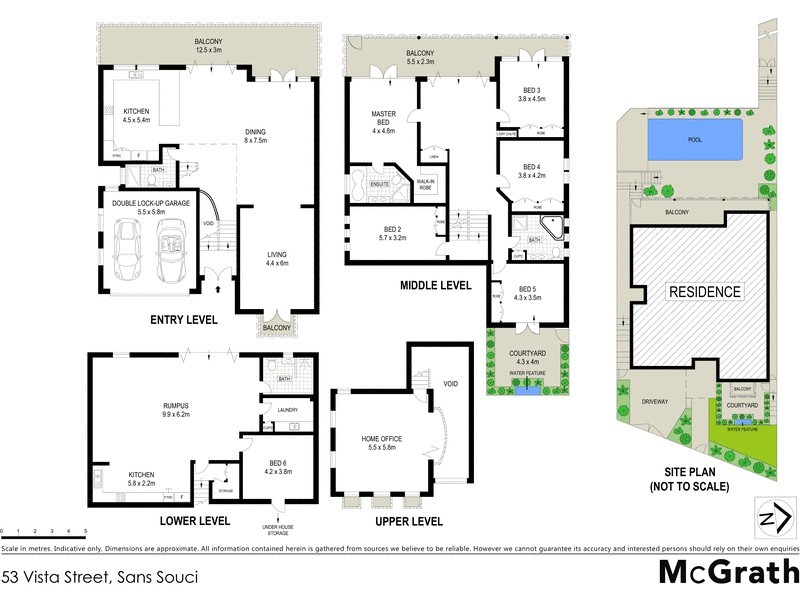 53 Vista Street, Sans Souci NSW 2219 Floorplan