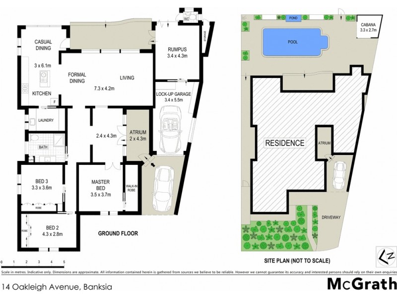 14 Oakleigh Avenue, Banksia NSW 2216 Floorplan