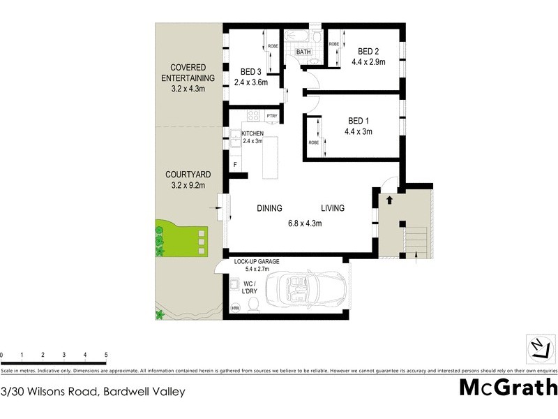 3/30 Wilsons Road, Bardwell Valley NSW 2207 Floorplan
