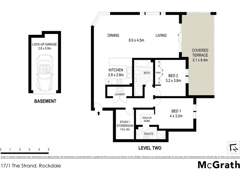 17/1 The Strand, Rockdale NSW 2216 Floorplan