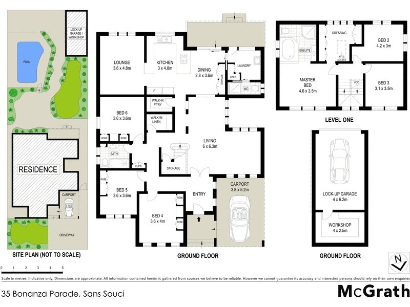 35 Bonanza Parade, Sans Souci NSW 2219 Floorplan