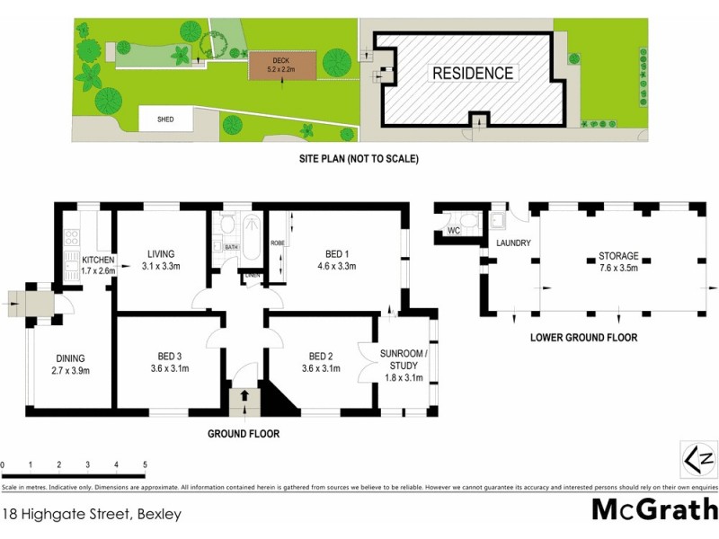 18 Highgate Street, Bexley NSW 2207 Floorplan
