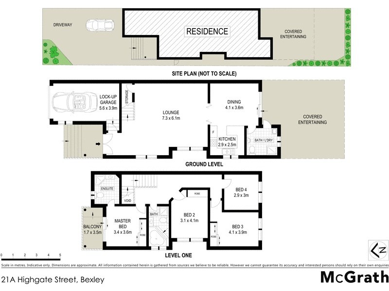 21A Highgate Street, Bexley NSW 2207 Floorplan