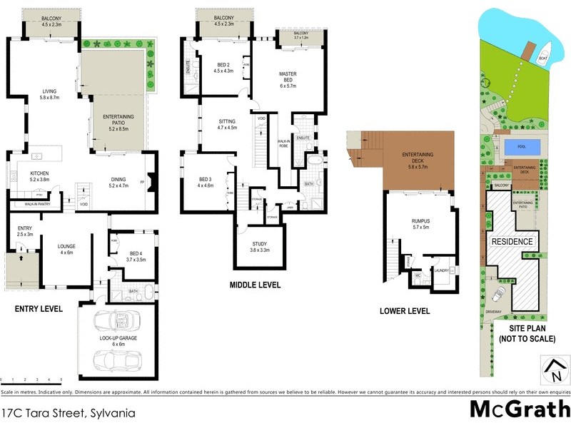 17C Tara Street, Sylvania NSW 2224 Floorplan