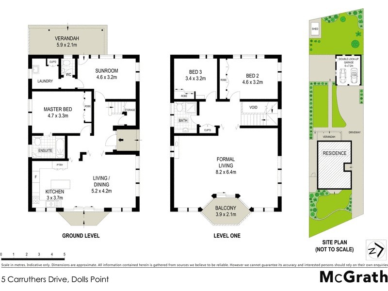 5 Carruthers Drive, Dolls Point NSW 2219 Floorplan