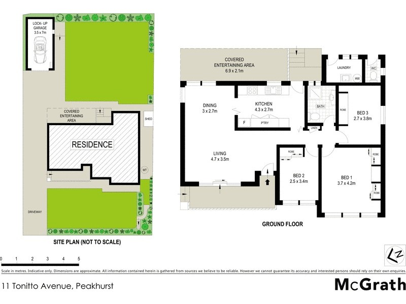 11 Tonitto Avenue, Peakhurst NSW 2210 Floorplan