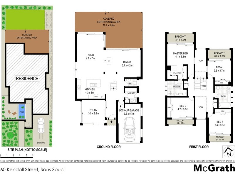 60 Kendall Street, Sans Souci NSW 2219 Floorplan