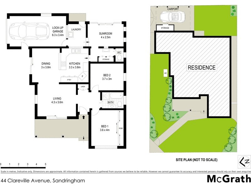 44 Clareville Avenue, Sandringham NSW 2219 Floorplan