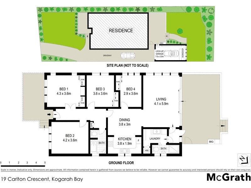 19 Carlton Crescent, Kogarah Bay NSW 2217 Floorplan