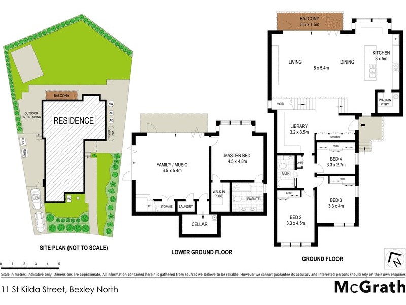 11 St Kilda Street, Bexley North NSW 2207 Floorplan