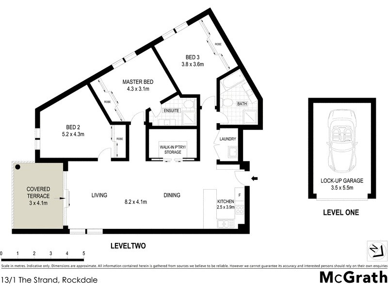 13/1 The Strand, Rockdale NSW 2216 Floorplan