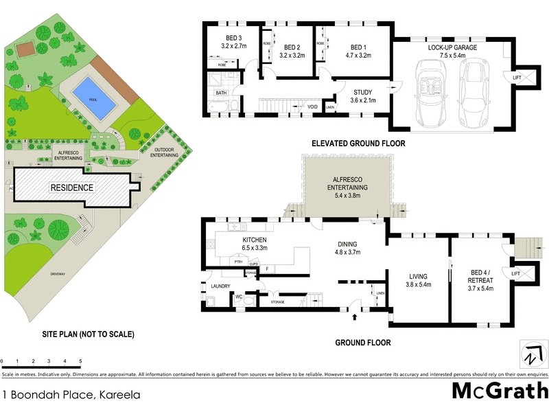 1 Boondah Place, Kareela NSW 2232 Floorplan