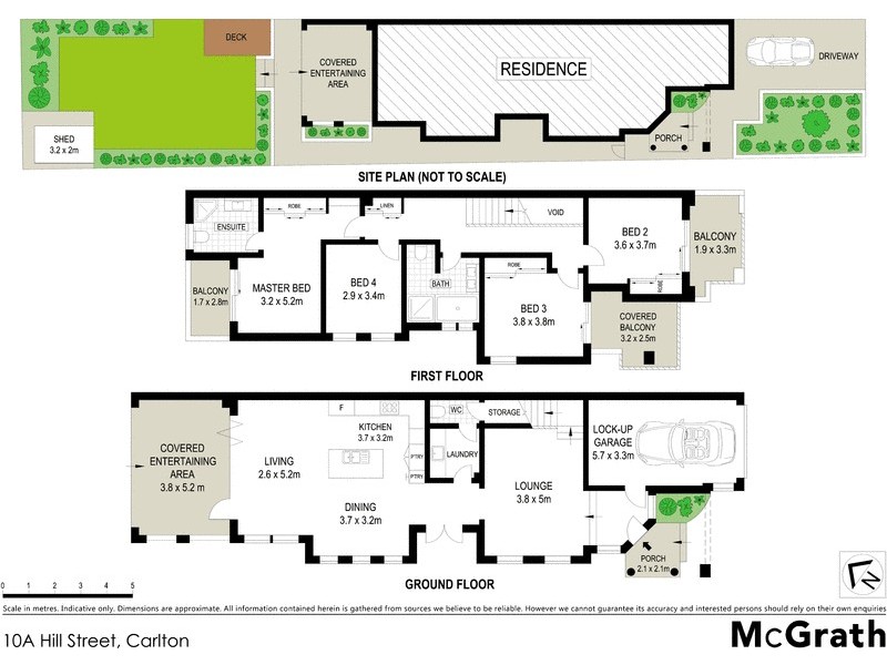 10A  Hill Street, Carlton NSW 2218 Floorplan