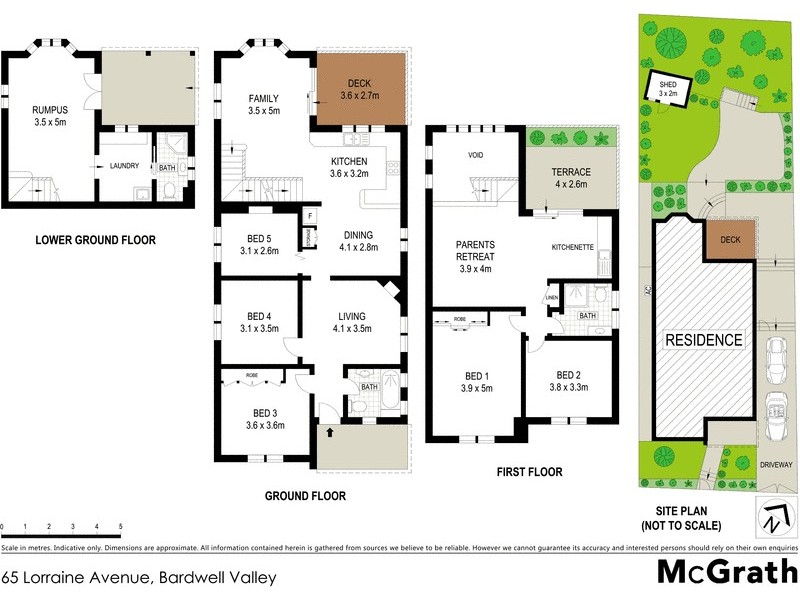 65 Lorraine Avenue, Bardwell Valley NSW 2207 Floorplan