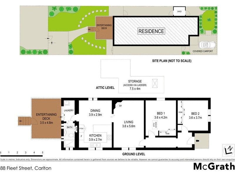 88 Fleet Street, Carlton NSW 2218 Floorplan