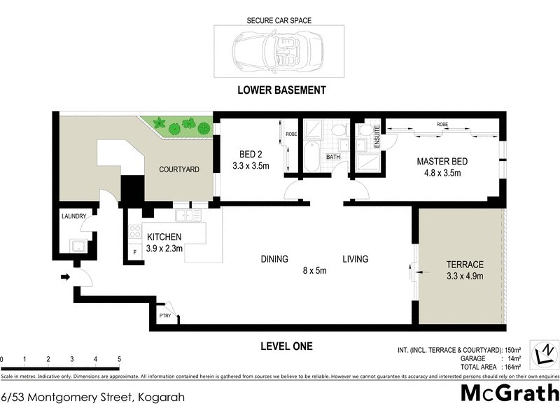 6/53 Montgomery Street, Kogarah NSW 2217 Floorplan