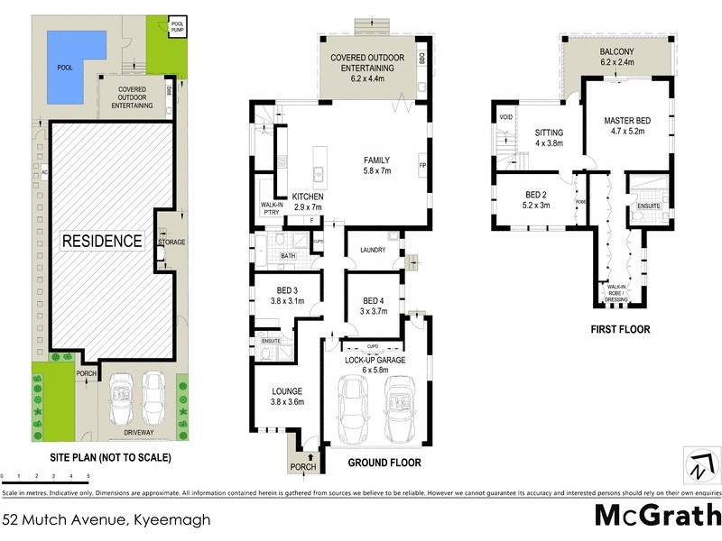 52 Mutch Avenue, Kyeemagh NSW 2216 Floorplan