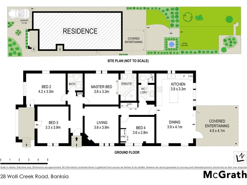28 Wolli Creek Road, Banksia NSW 2216 Floorplan