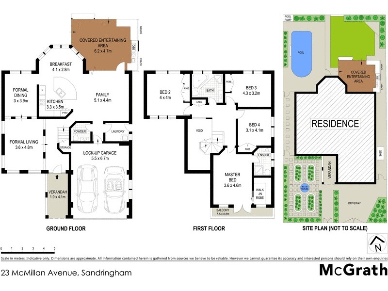 23 McMillan Avenue, Sandringham NSW 2219 Floorplan