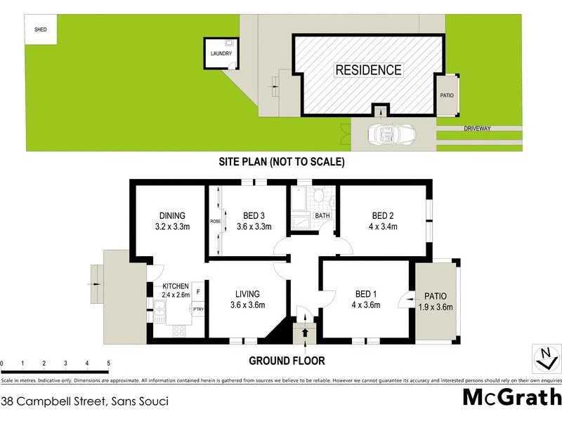 38 Campbell Street, Sans Souci NSW 2219 Floorplan