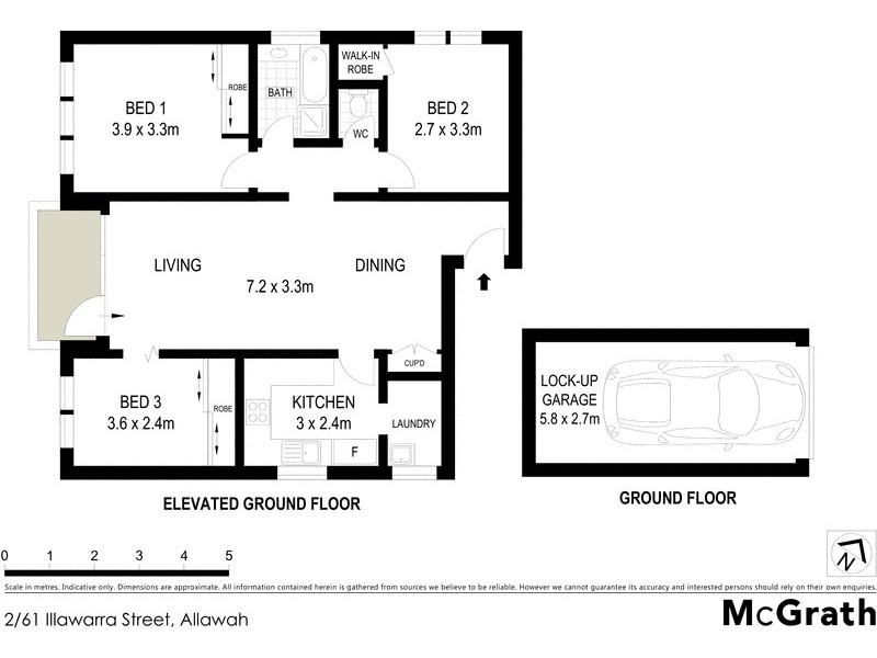 2/61 Illawarra Street, Allawah NSW 2218 Floorplan