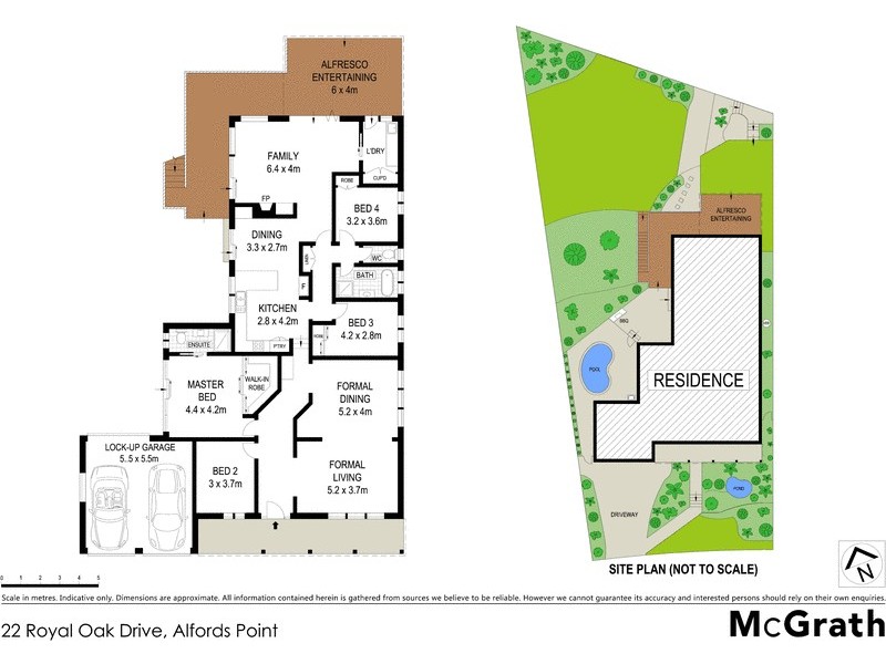 22 Royal Oak Drive, Alfords Point NSW 2234 Floorplan
