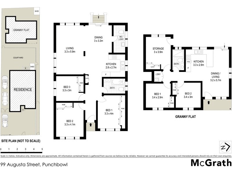 99 Augusta Street, Punchbowl NSW 2196 Floorplan