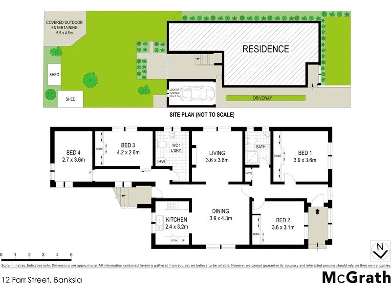 12 Farr Street, Banksia NSW 2216 Floorplan