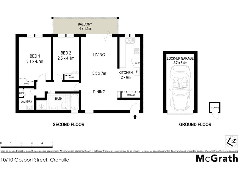 10/10 Gosport Street, Cronulla NSW 2230 Floorplan