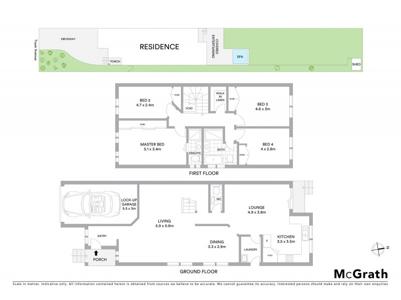 14A Toyer Avenue, Sans Souci NSW 2219 Floorplan