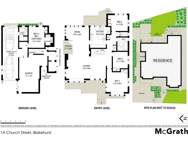 1A Church Street, Blakehurst NSW 2221 Floorplan