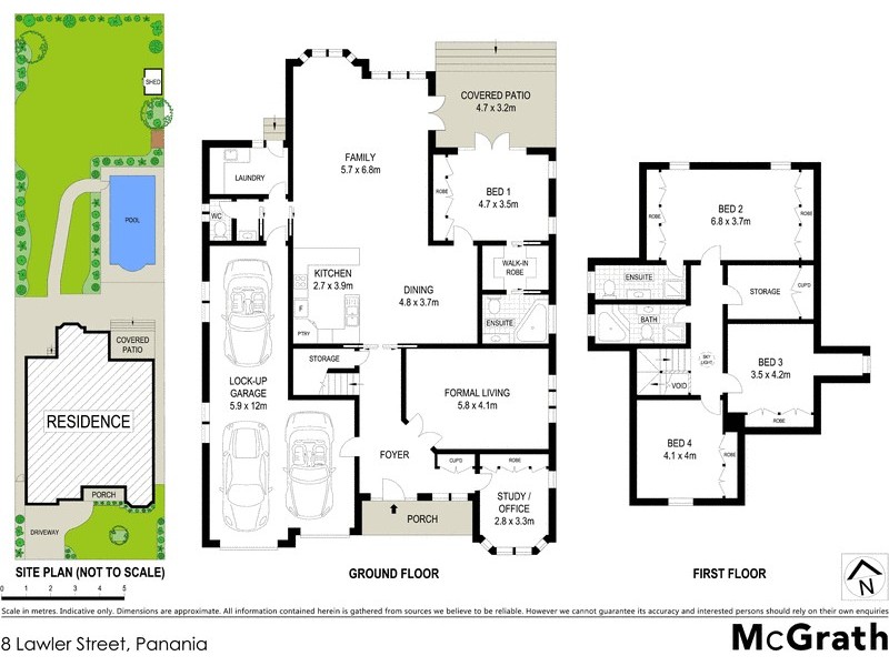 8 Lawler Street, Panania NSW 2213 Floorplan
