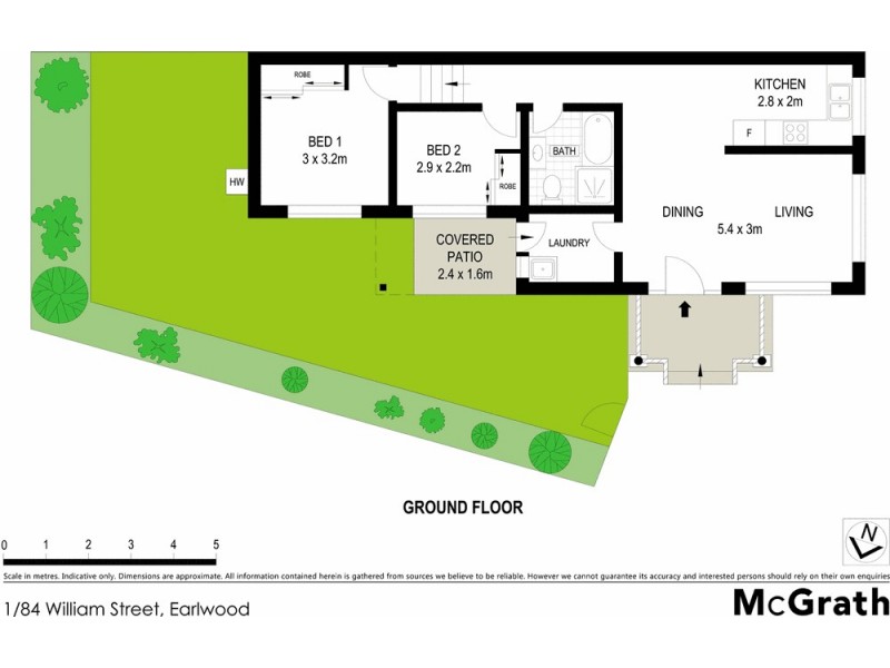 1/84 William Street, Earlwood NSW 2206 Floorplan