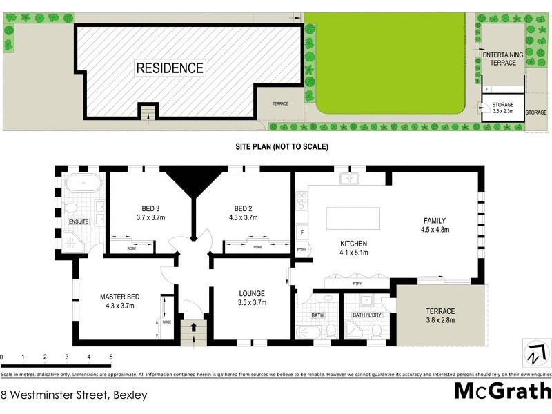 8 Westminster Street, Bexley NSW 2207 Floorplan