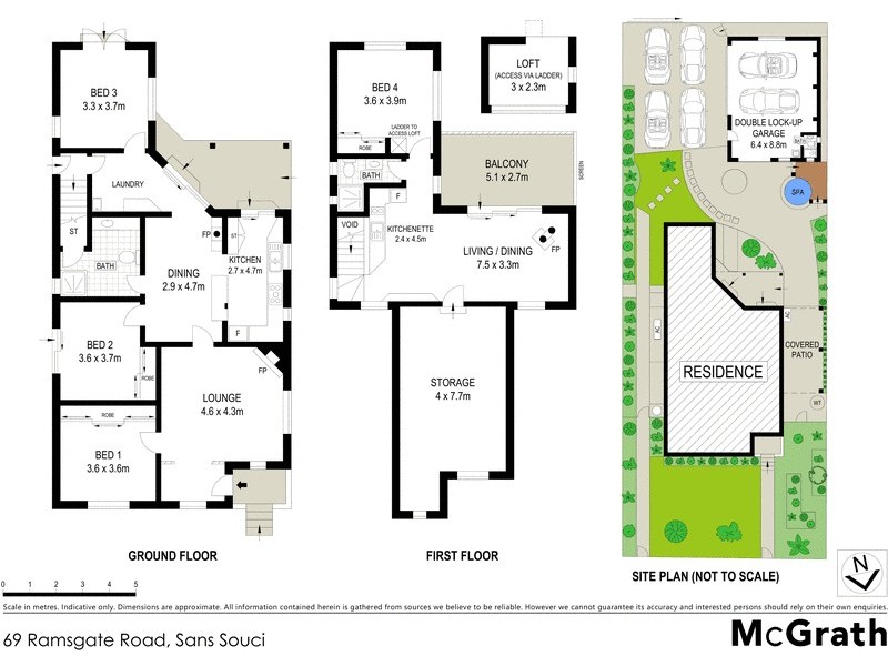 69 Ramsgate Road, Sans Souci NSW 2219 Floorplan