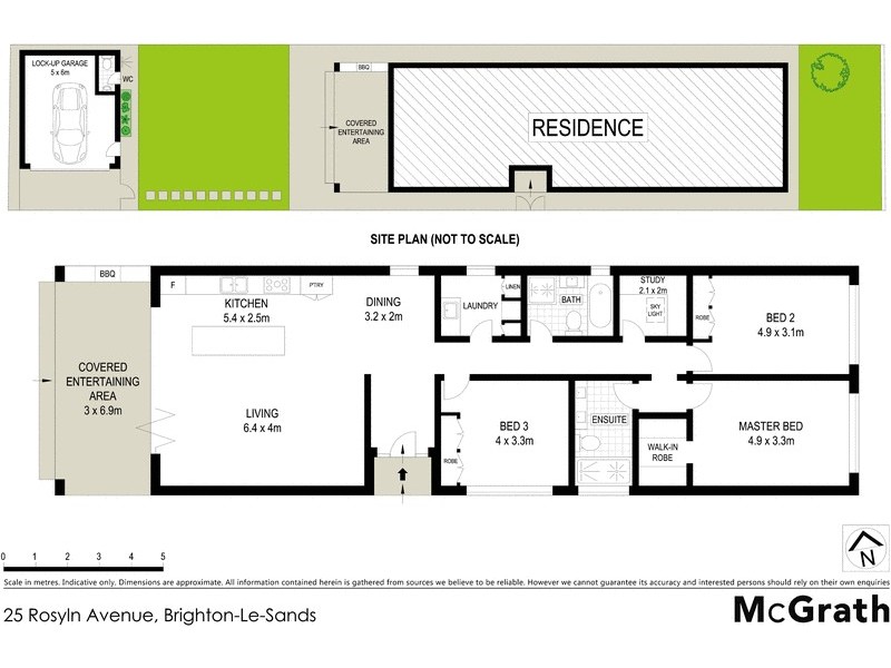 25 Roslyn Avenue, Brighton-le-sands NSW 2216 Floorplan