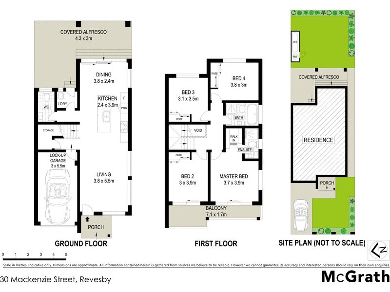 30 Mackenzie Street, Revesby NSW 2212 Floorplan