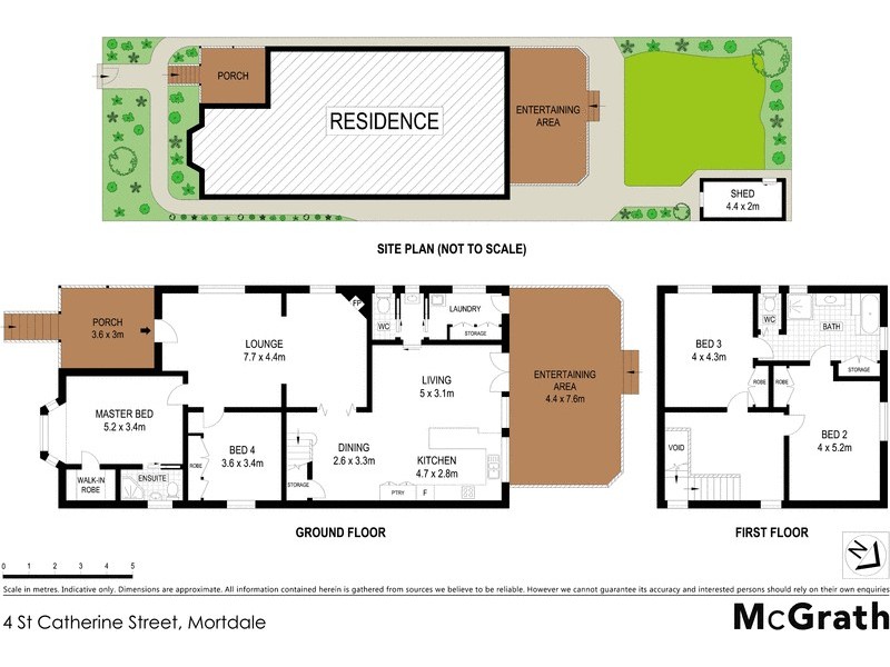 4 St Catherine Street, Mortdale NSW 2223 Floorplan