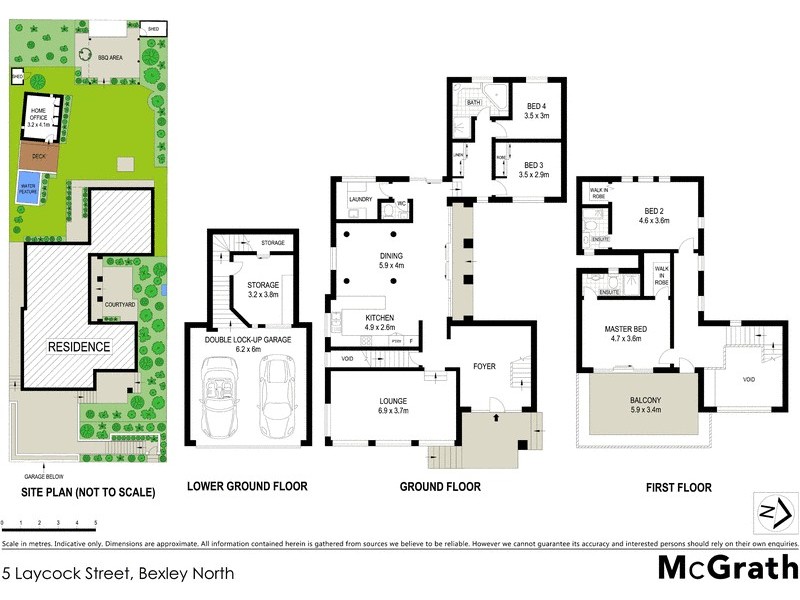5 Laycock Street, Bexley North NSW 2207 Floorplan