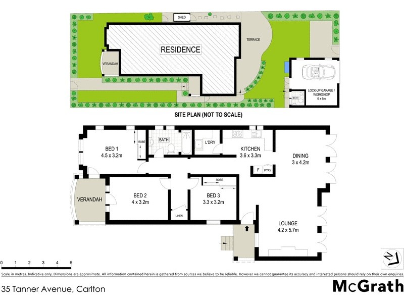 35 Tanner Avenue, Carlton NSW 2218 Floorplan