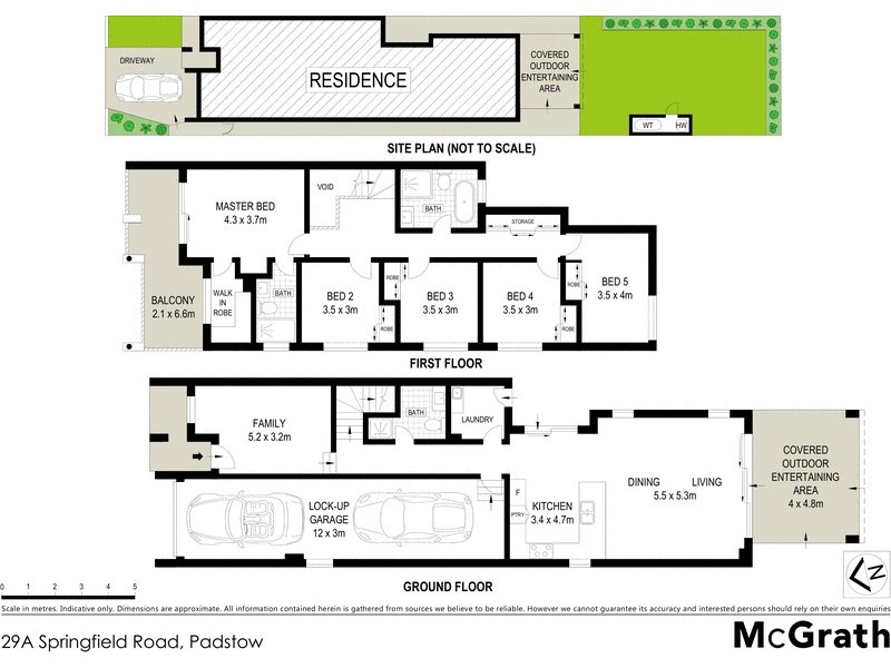 29A Springfield Road, Padstow NSW 2211 Floorplan