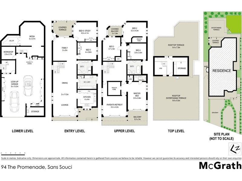 94 The Promenade, Sans Souci NSW 2219 Floorplan