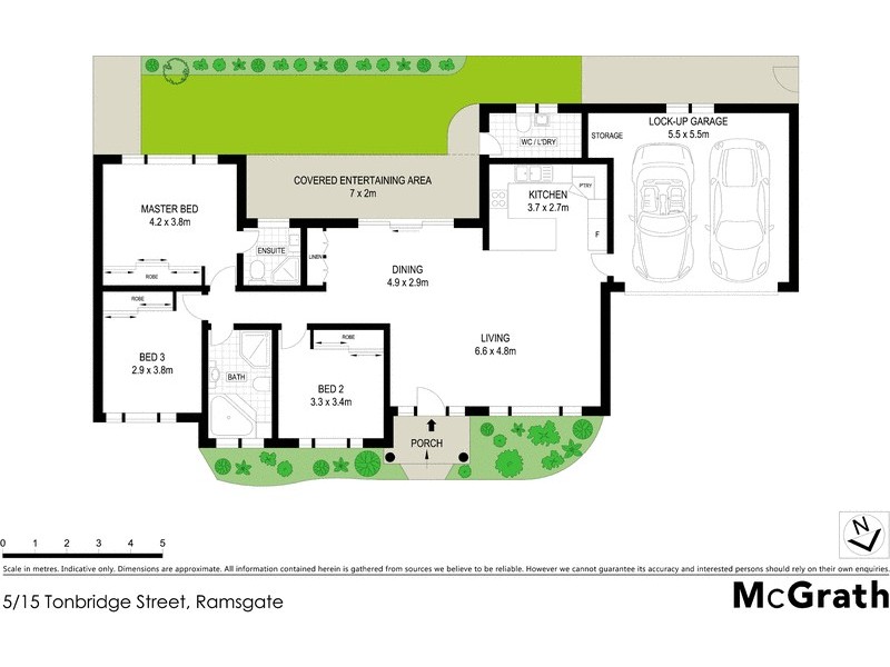 5/15 Tonbridge Street, Ramsgate NSW 2217 Floorplan