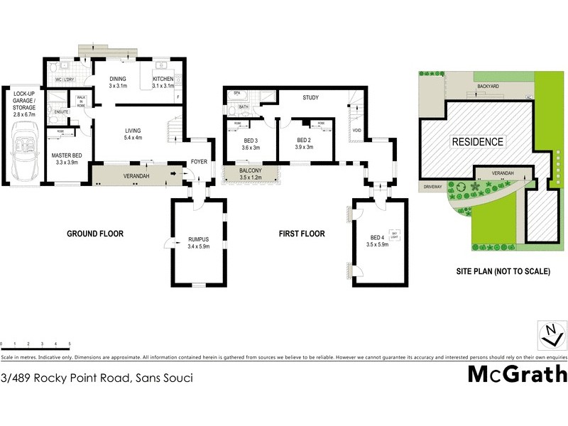 3/489 Rocky Point Road, Sans Souci NSW 2219 Floorplan