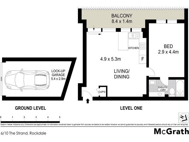 6/10 The Strand, Rockdale NSW 2216 Floorplan