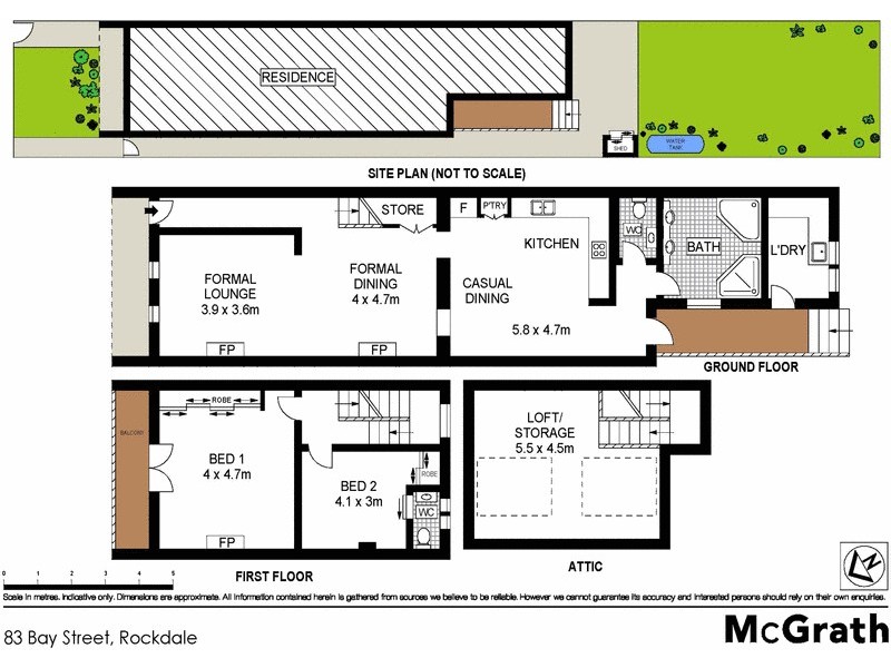 83 Bay Street, Rockdale NSW 2216 Floorplan