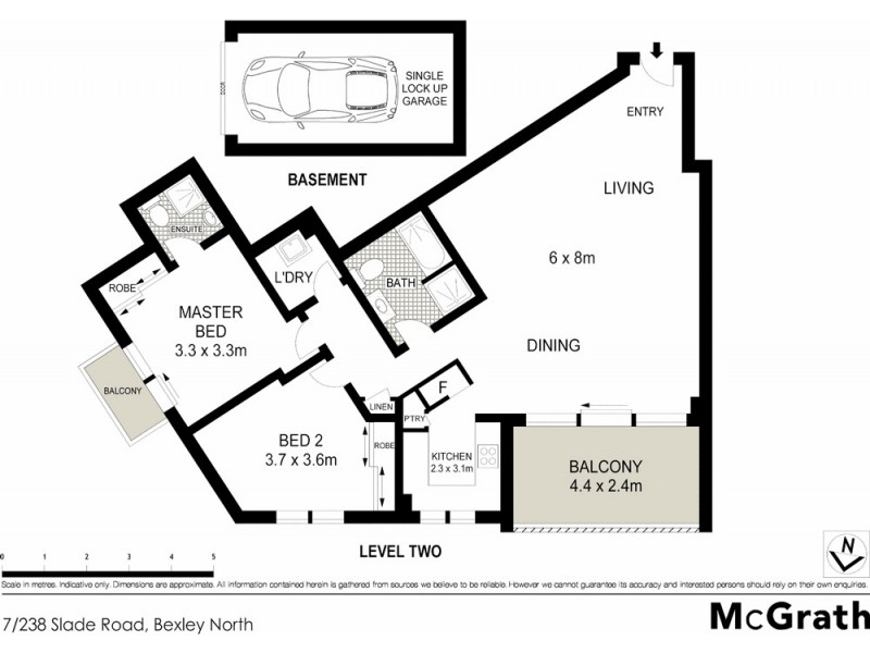 7/238 Slade Road, Bexley North NSW 2207 Floorplan