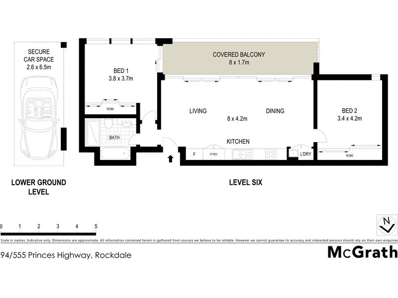 94/555 Princes Highway, Rockdale NSW 2216 Floorplan