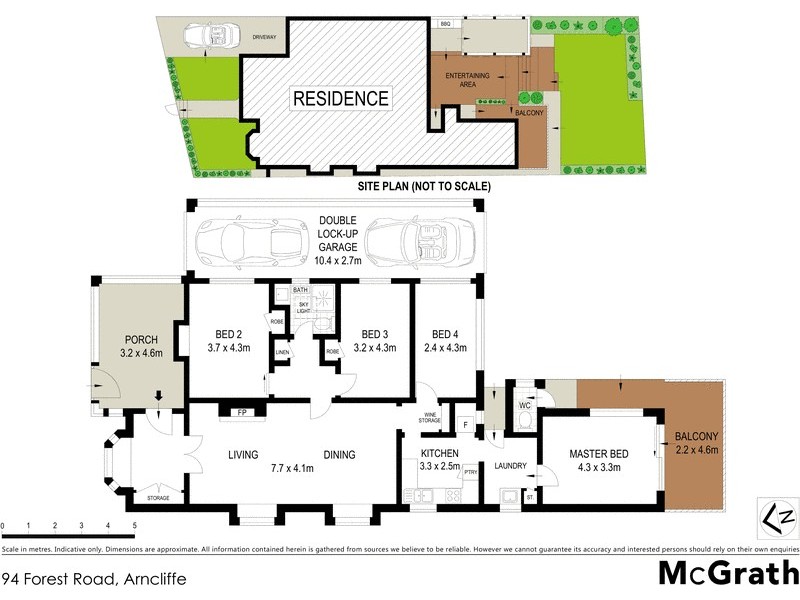 94 Forest Road, Arncliffe NSW 2205 Floorplan