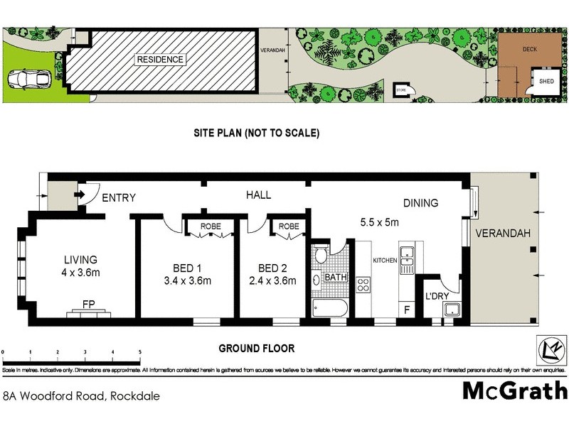 8A Woodford Road, Rockdale NSW 2216 Floorplan